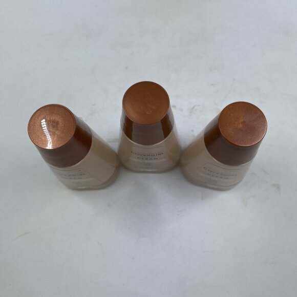 Covergirl Clean Liquid Foundation 105 Ivory Lot of 3 New - Picture 4 of 5